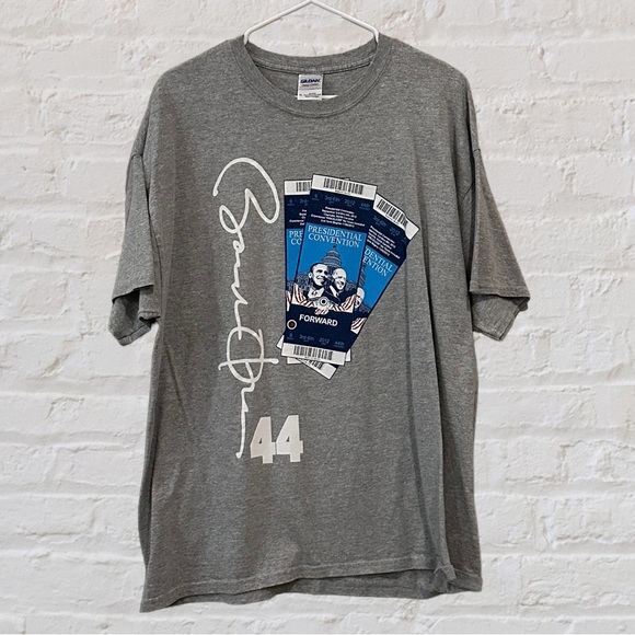 Gildan‎ Barrack Obama 9.3/6.2012 T-Shirt Men’s Sz XL - Picture 1 of 5